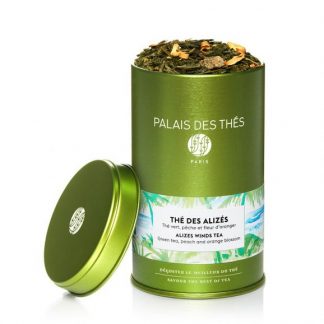 Thé des Alizés, boîte métal 90g, thé vert-1