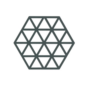 Sous plat Triangles, matcha green, ZONE®-1
