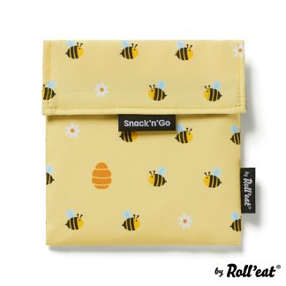 Snack'n'Go, ANIMALS Bee, Sac à sandwiSh, Roll'eat®-1