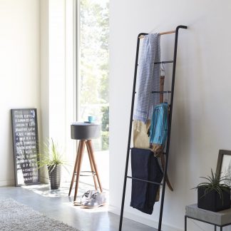 Échelle porte serviette - Tower - noir, YAMAZAKI®-2