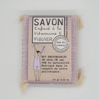 Savon végétal parfumé, Figuier, 100g, mas du roseau®-1