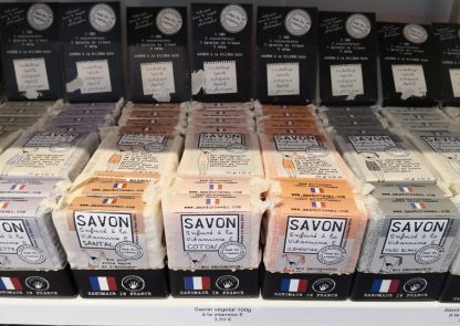 Savon végétal parfumé, Pêche de vigne, 100g, mas du roseau®-1