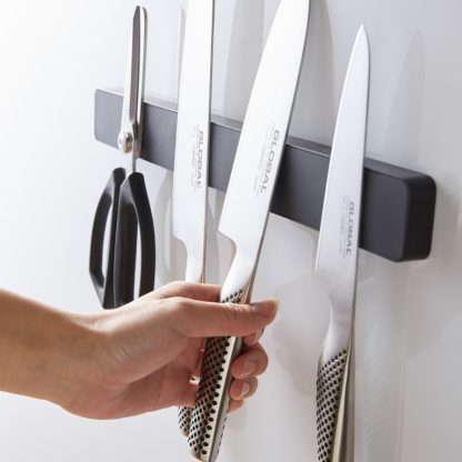 Porte-couteaux magnétique Tower noir, Yamazaki®-5