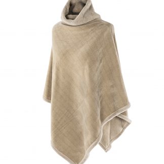 Poncho CHENILLE sable, tiseco®-1