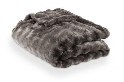 Plaid BUBBLE 150x200 gris, Tiseco®-1