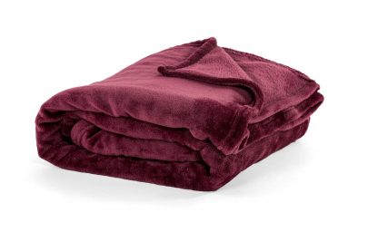 Plaid COSY Microflannel 130x160 grenade, TISECO®-2