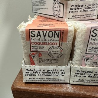 Savon végétal parfumé, Coquelicot, 100g, mas du roseau®-1