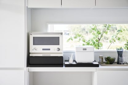Plateau de cuisine Tower avec tiroir extensible noir, Yamazaki®-10