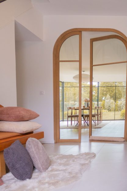 Boudin de porte beige, tiseco®-4