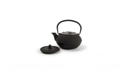 Théière en fonte noire, 0,4l, O-Tea-2