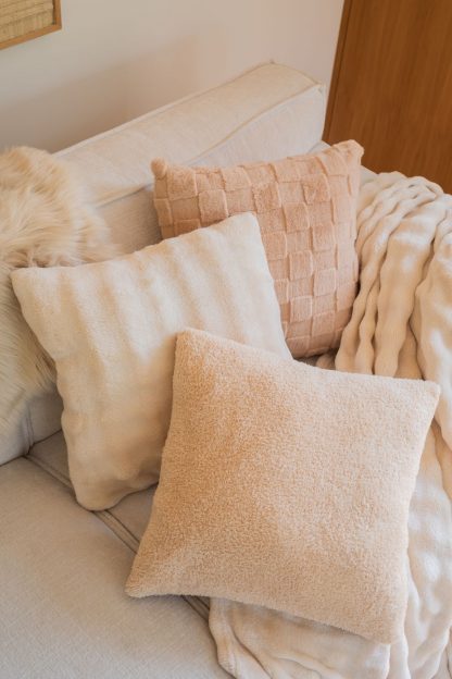 Coussin BUBBLE ivoire, TISECO®-5
