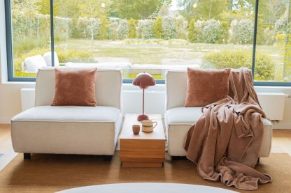 Coussin PIPPA moka, TISECO®-5