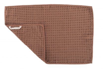 Essuie de cuisine gauffré ESSANTIALS set/2 cognac, Tiseco®-2