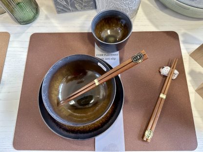 Set de table OTIS, brun foncé, ziczac®-5