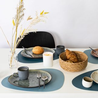 Set de table STONE, bleu clair, ziczac®-1