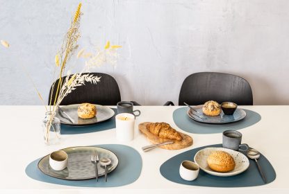 Set de table STONE, bleu clair, ziczac®-2