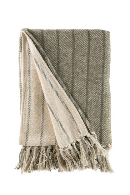 Plaid ALMA, 130x160 cm, olive, Tiseco®-2