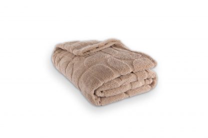 Plaid RENA 150x200 Taupe, Tiseco®-1