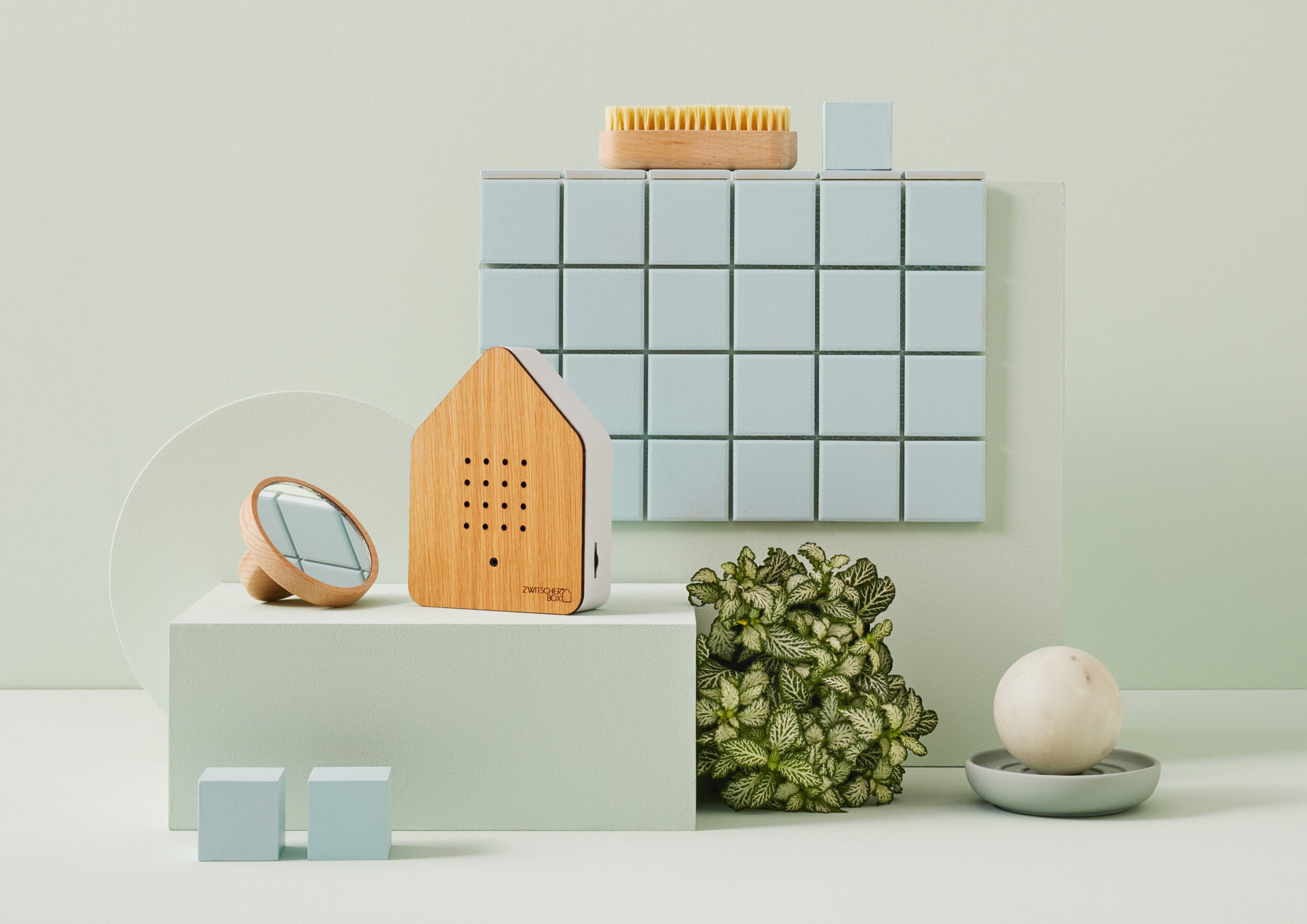 Le nichoir Zwitscherbox® Classic chêne, relaxound®-2 Le nichoir Zwitscherbox® Classic chêne, relaxound®-2