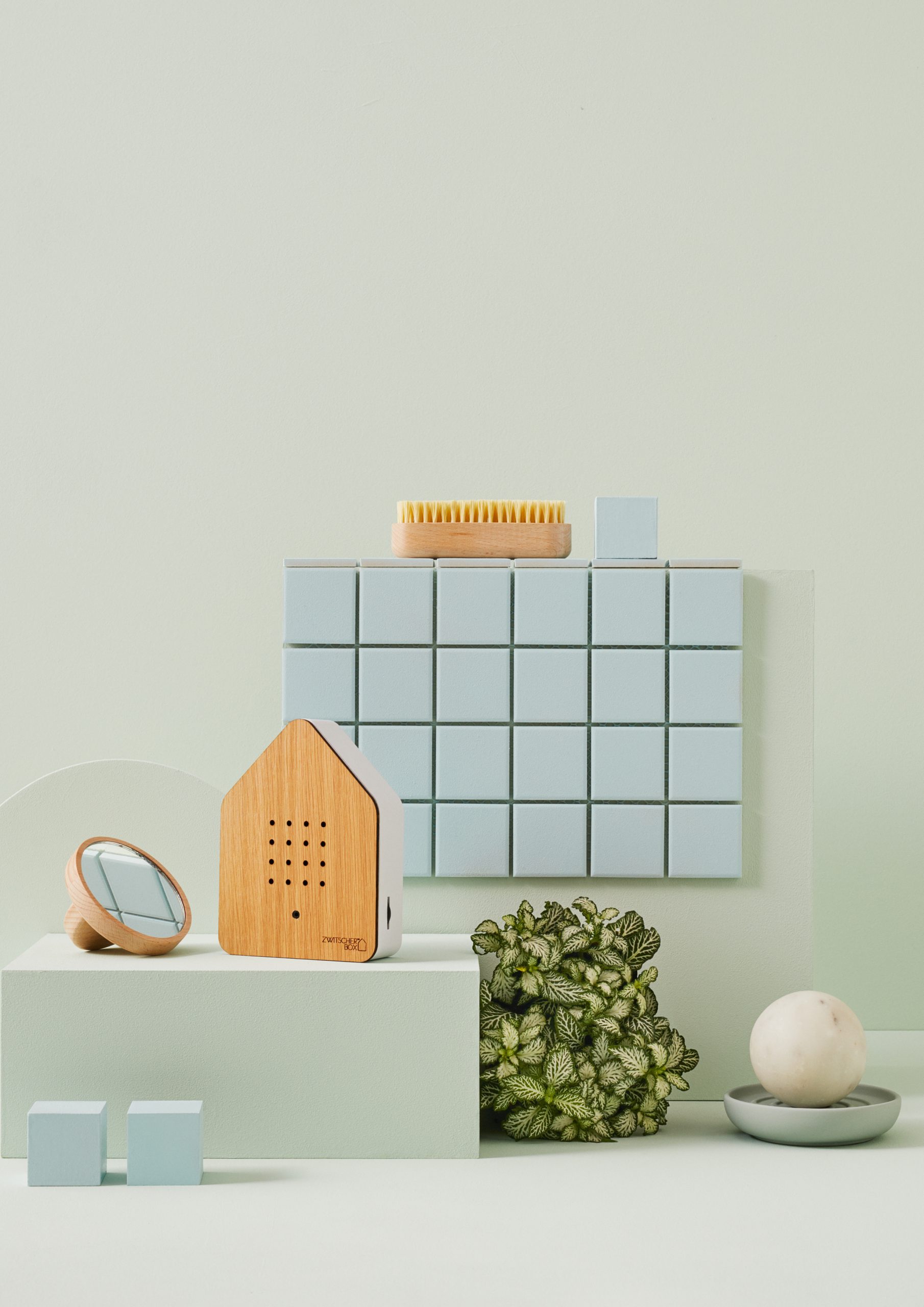 Le nichoir Zwitscherbox® Classic chêne, relaxound®-3 Le nichoir Zwitscherbox® Classic chêne, relaxound®-3