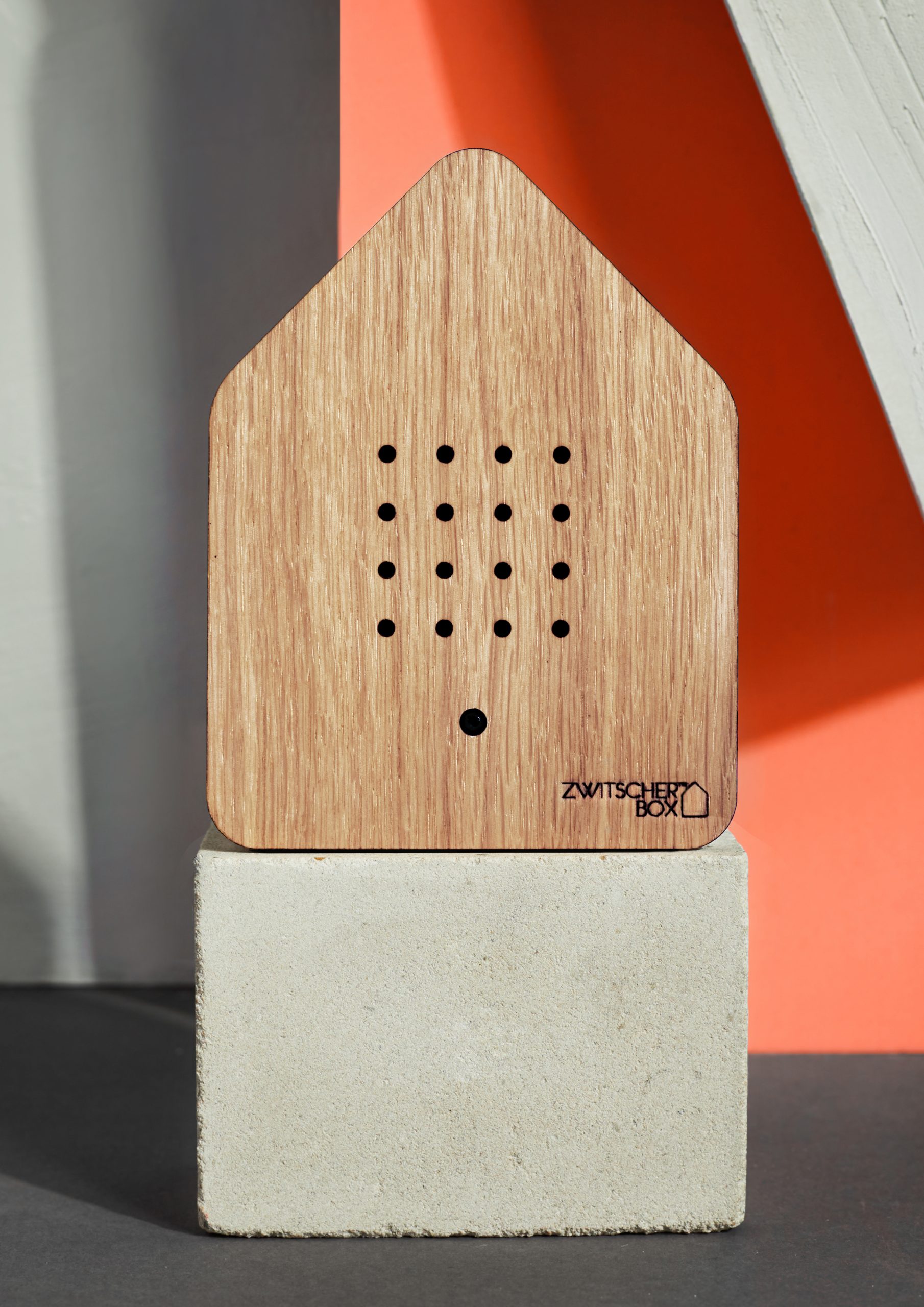 Le nichoir Zwitscherbox® Classic chêne, relaxound®-4 Le nichoir Zwitscherbox® Classic chêne, relaxound®-4