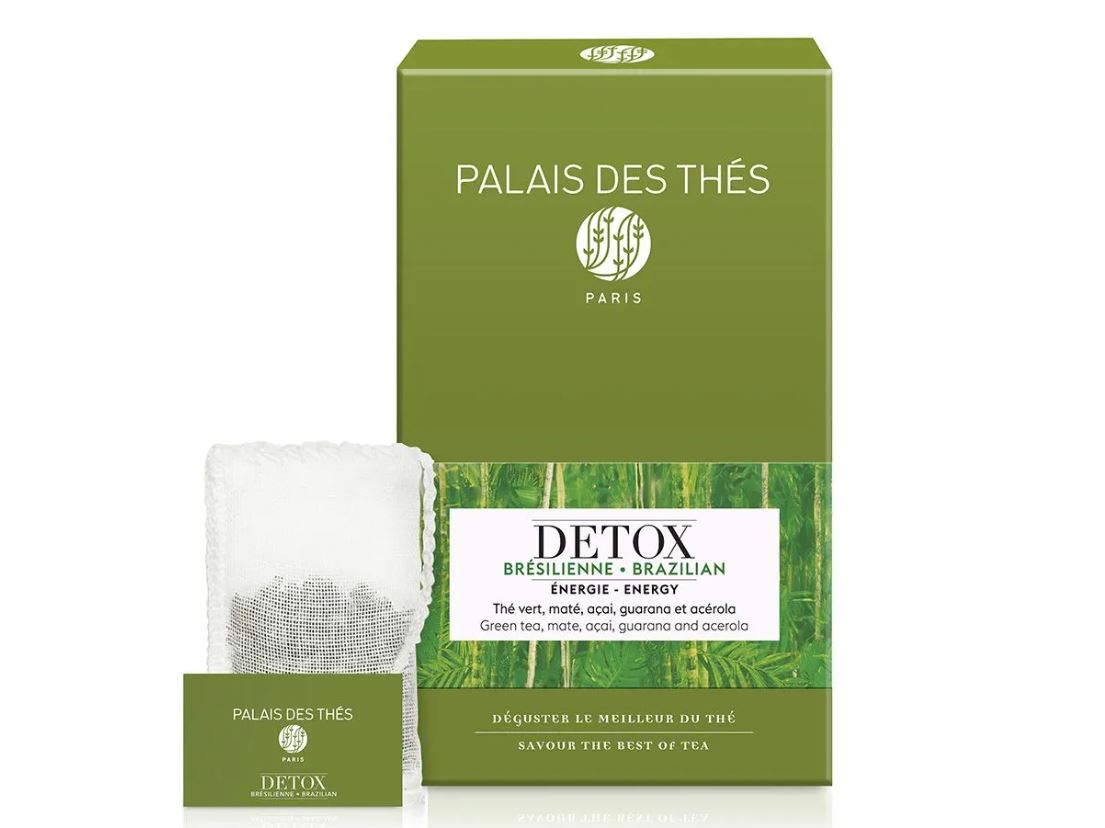 DETOX Brésilienne BIO, Energie (20 mousselines), thé vert-1 DETOX Brésilienne BIO, Energie (20 mousselines), thé vert-1