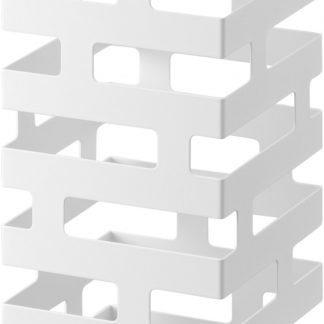 Porte parapluie - Brick - blanc, YAMAZAKI®-1