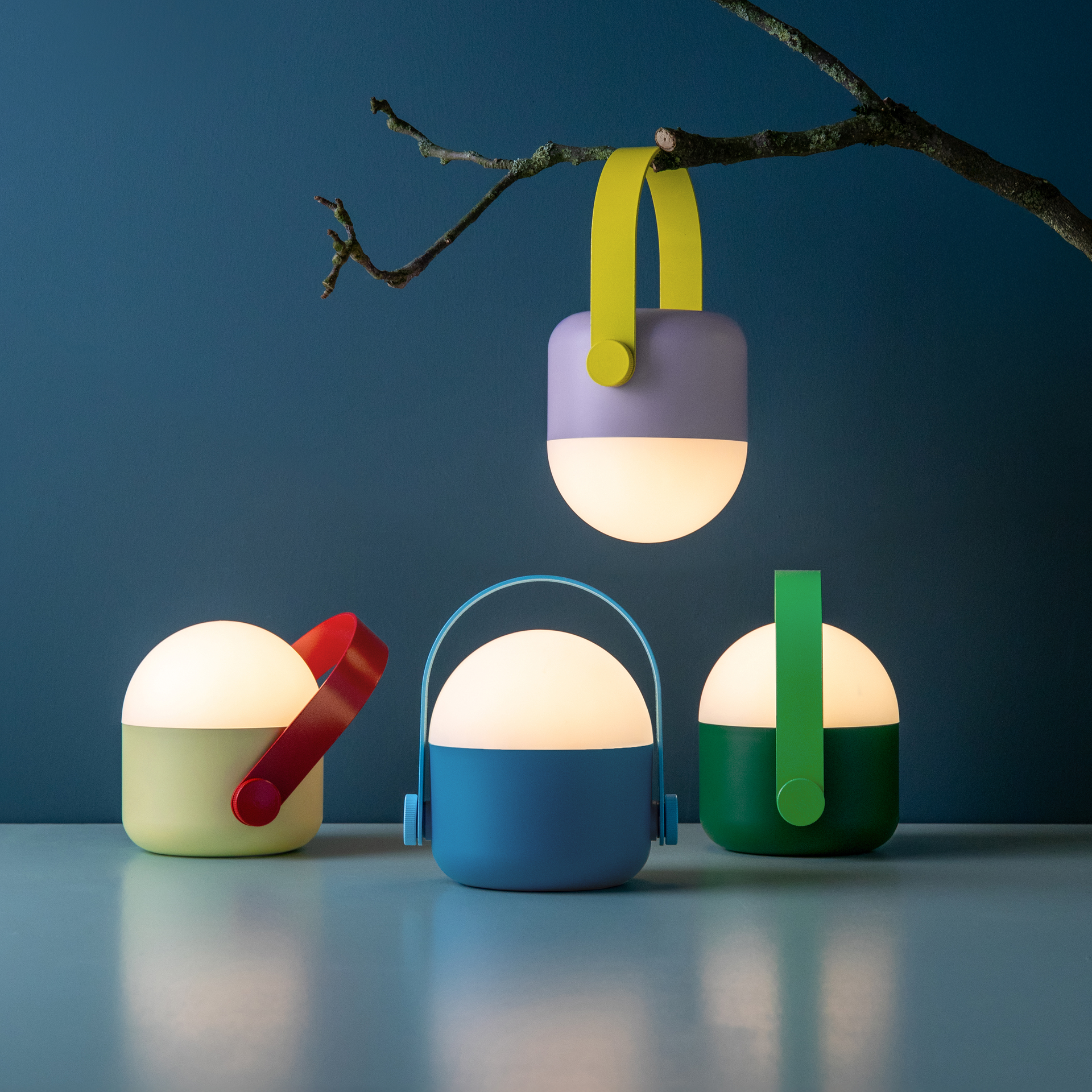 Lampe mobile, OLE, bleue, REMEMBER®-6 Lampe mobile, OLE, bleue, REMEMBER®-6
