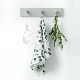 Essuie vaisselle en lin, eucalyptus, Linen tales®-1