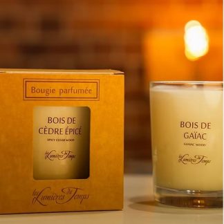Bougie 'Soirée d'hiver', 180g, Les lumières du Temps®-1