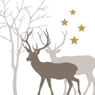Serviette en papier "Deers white", PPD®-1
