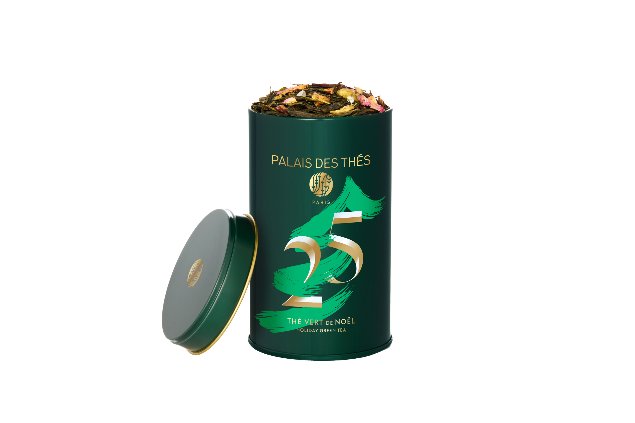 Thé vert N°25 BIO - Boîte métal 100g, Palais des Thés®-1 Thé vert N°25 BIO - Boîte métal 100g, Palais des Thés®-1